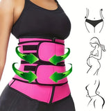 Premium Neoprene Waist Trainer – USA-Made Sweat Trimmer & Workout Sauna Belt