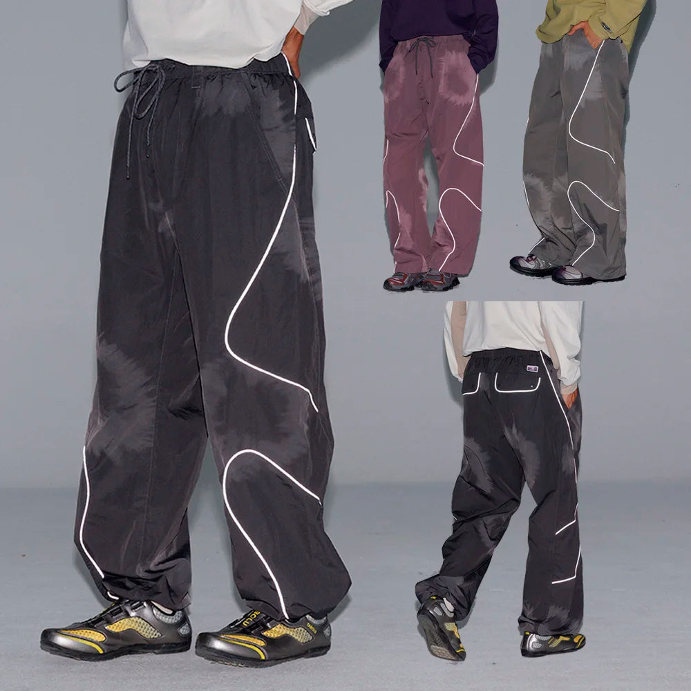 Men's Loose Fit Elastic Waist Cargo Pants
