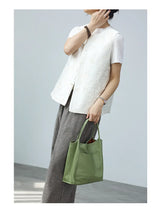 Women Genuine Leather Tote Luxury Light Weight And Comfortable To Use Handbag Colorful Soft Shopping Bags