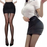 Women's Stretch Knit Pencil Mini Skirt