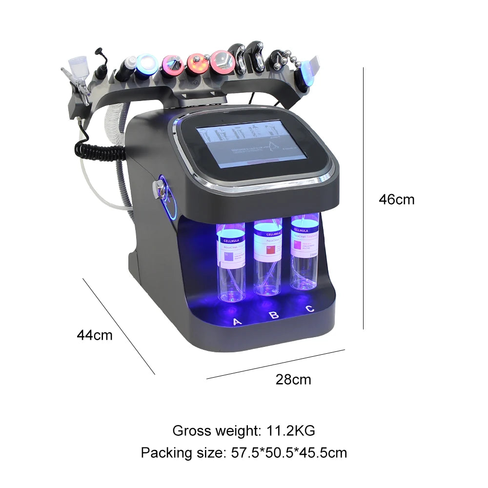 10-in-1 Hydra Facial Beauty Machine | Aqua Peel