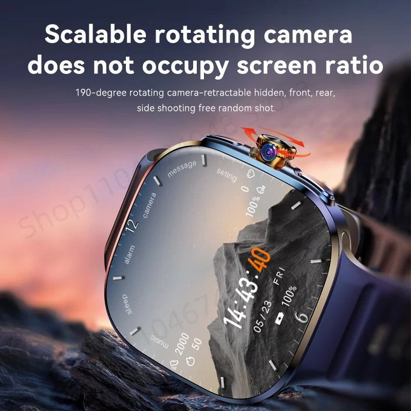 M99 Smartwatch 4G Android – 2.4" AMOLED, GPS, NFC, Camera