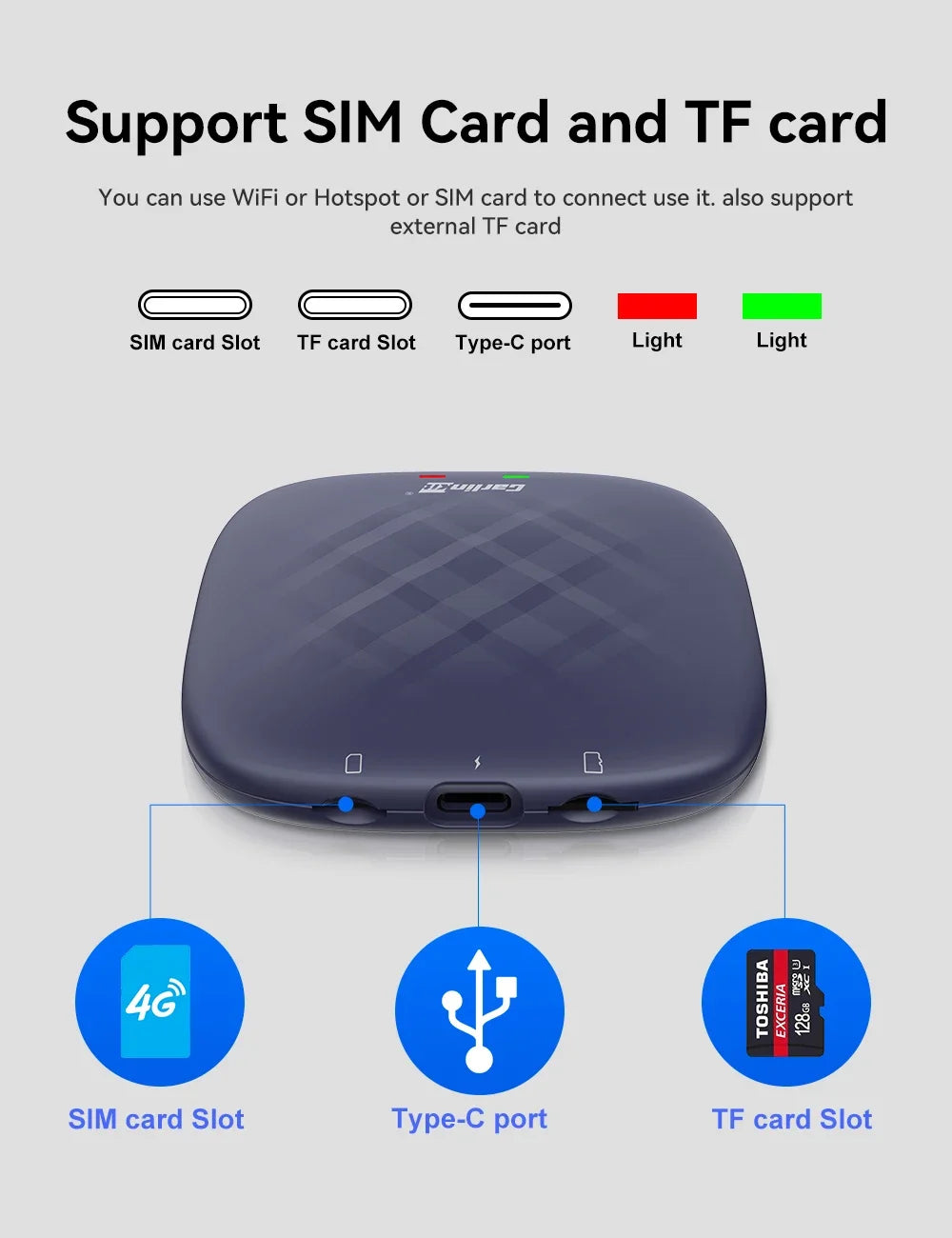 Carlinkit Android 13 Wireless CarPlay & Android Auto AI Box