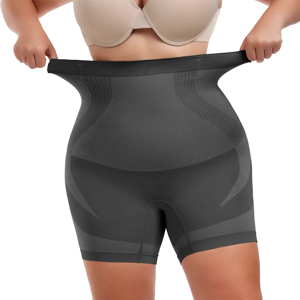 High-Waist Tummy Control Shaping Shorts