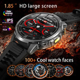 GUHUAVMI AK95 Pro Smartwatch – AMOLED, GPS & Flashlight