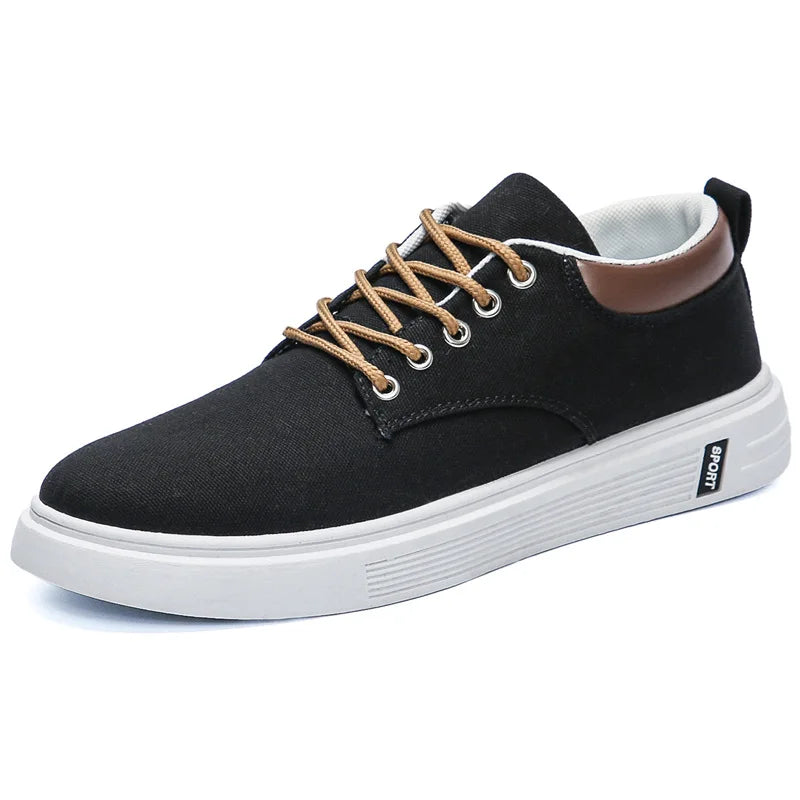 New Breathable Men's Canvas Shoes Student Casual Sports Shoes Trendy Youth Board Shoes
