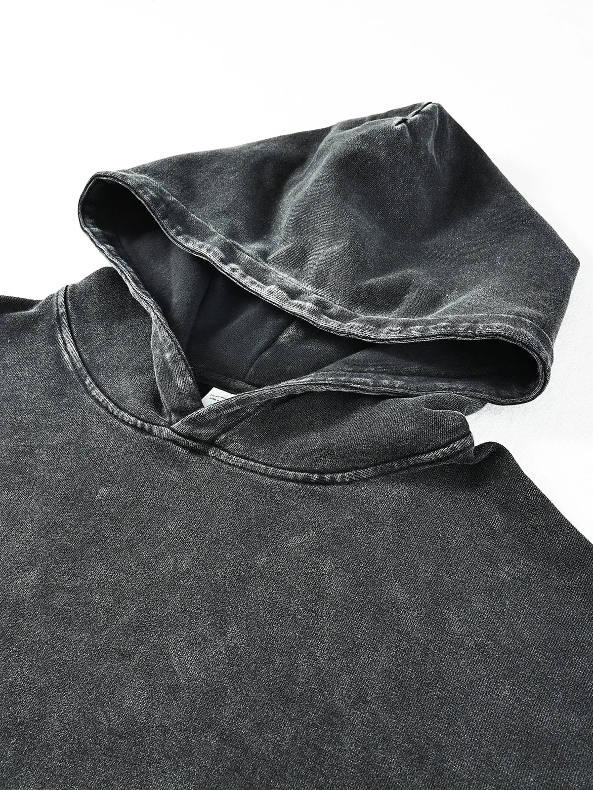Vintage Wash Oversized Cotton Hoodie