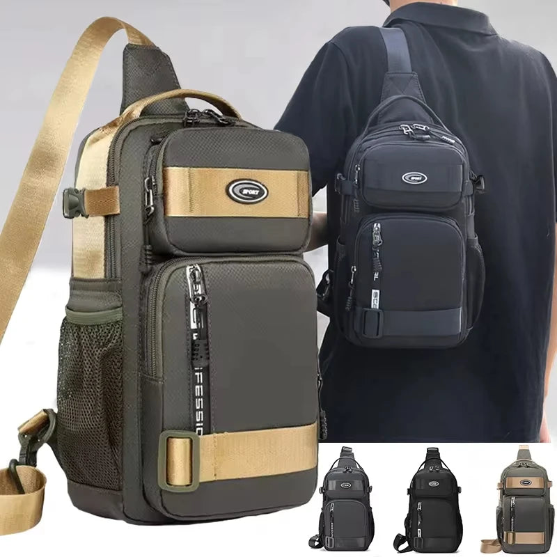 Neutral Crossbody Bags for Men and Women Are Suitable for Travel Use, Including Shoulder Bags and Travel Bags men's chest bag