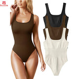 Ribbed Sculpting Seamless Jumpsuit | Firm Compression Shapewear
