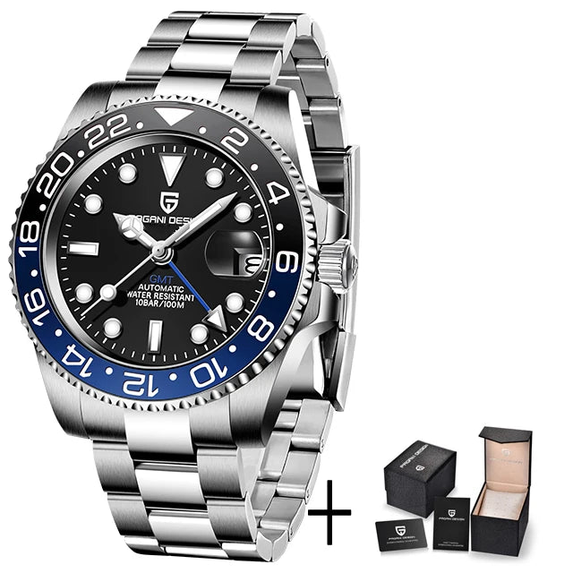 Pagani Design PD-1662 GMT Automatic Men's Watch