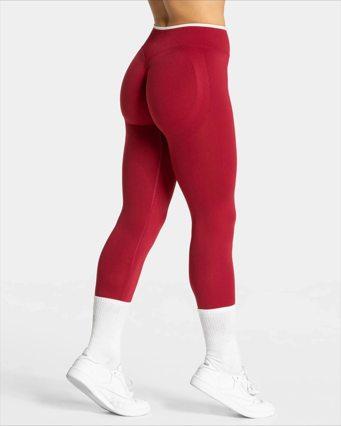 High-Waist Seamless Yoga Leggings