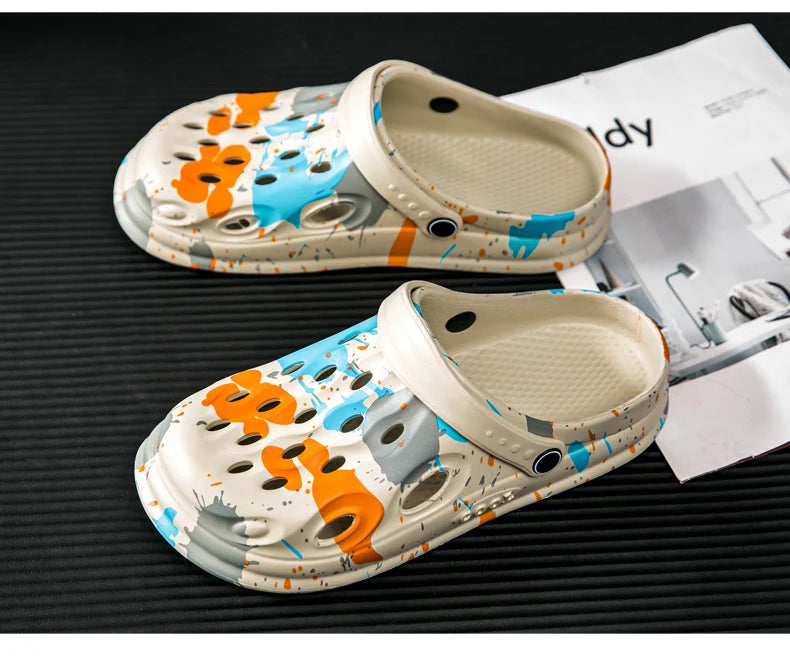 Clog Sandals — Lightweight EVA Beach Slippers for Men
