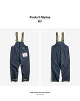 MADEN Vintage Denim Deck Strap Straight Leg Jeans – Men