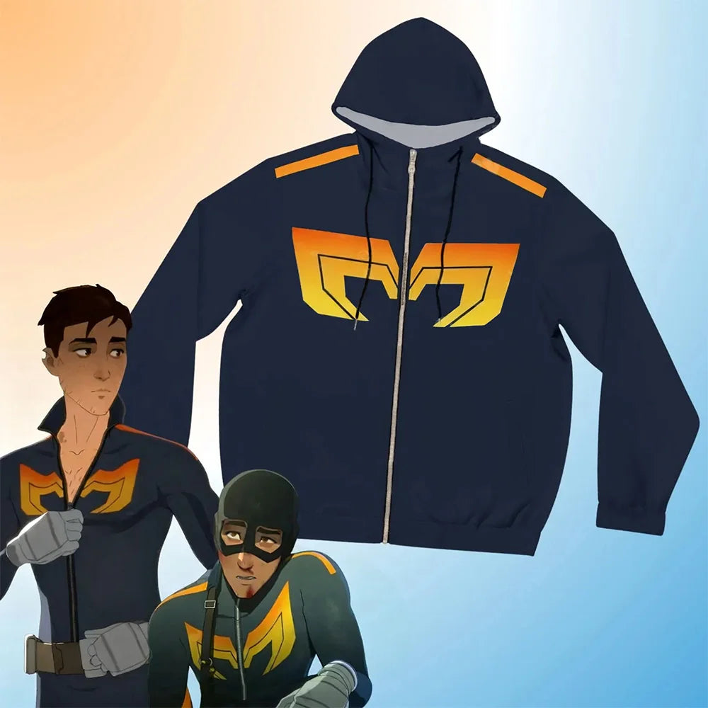 Robert Cosplay Fleece Hoodie – Graphic Pullover