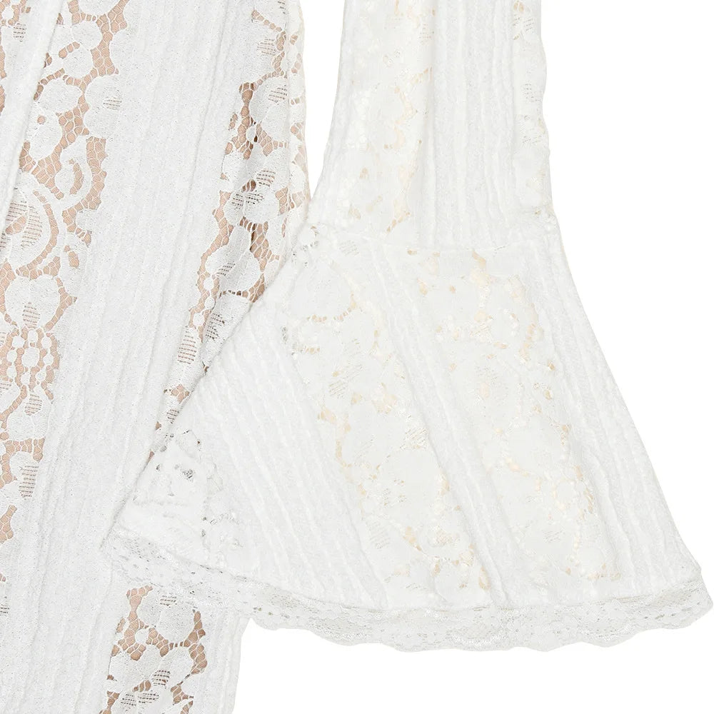 Suninheart Elegant Lace Evening Gown | Party & Prom Dress