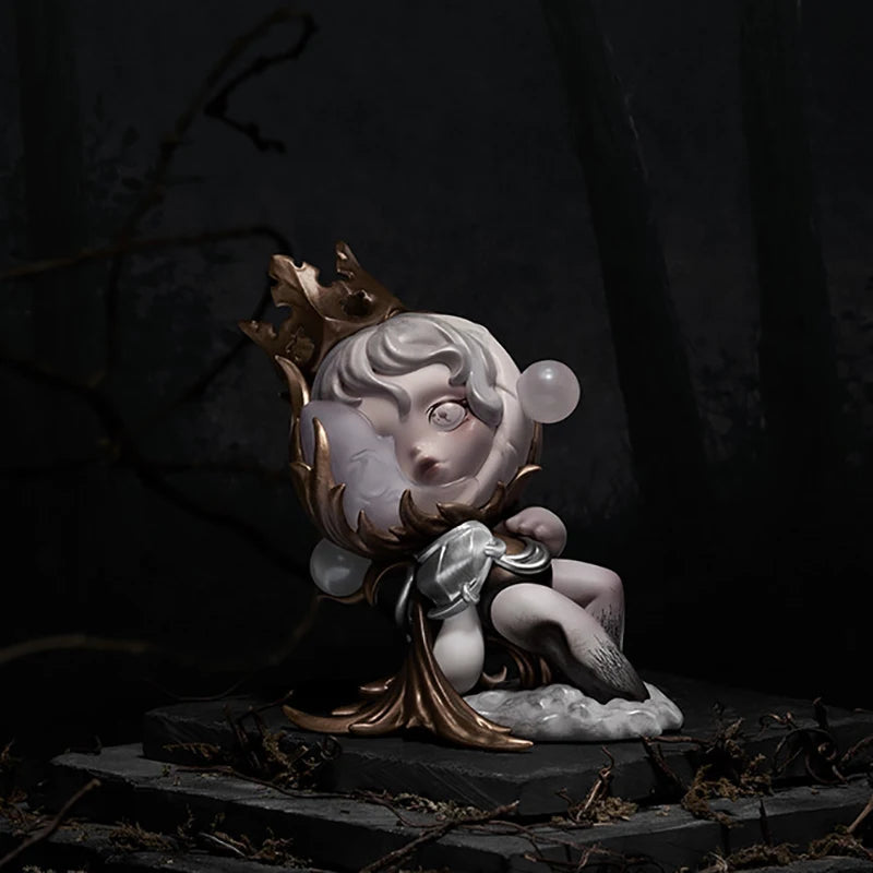 POPMART SKULLPANDA Petals In Four Acts Series Blind Box Guess Bag Desktop Decoration Blind Bag Toys Anime Figure Cute Model