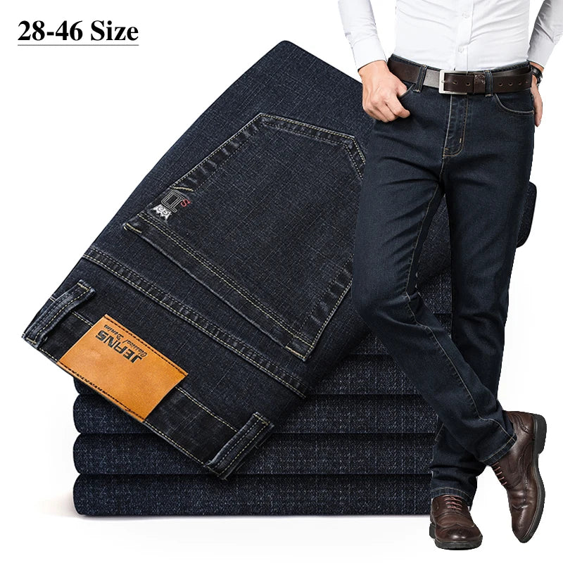 Men's Straight-Leg Stretch Jeans | Plus Sizes