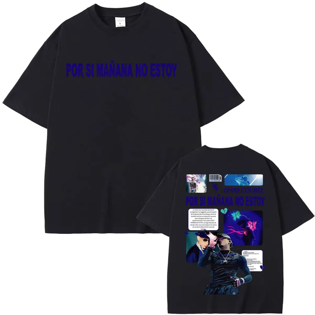 Omar Courtz 2026 Tour Cotton Graphic T-Shirt