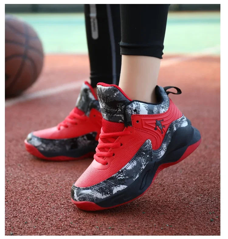 Boys' Pro-Performance Basketball Sneakers