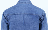 Men's Stylish Blue Denim Jacket – Loose Fit Casual Y2K Jean Coat (USA Made)