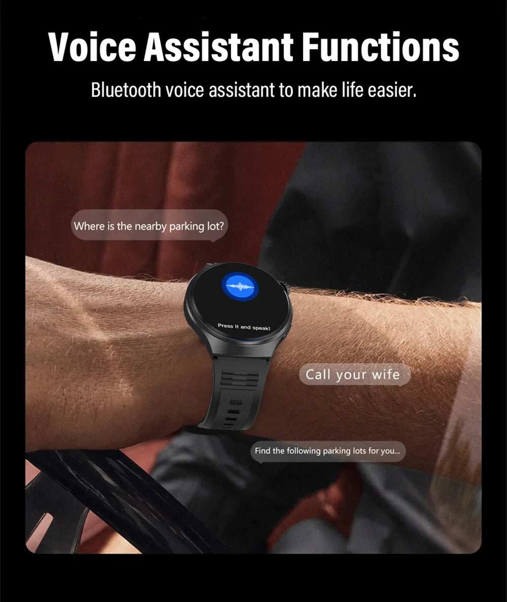 G.L Wear 2025 Men's Smartwatch | HD Health & Calling
