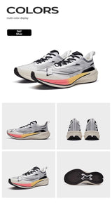 Xtep 2000KM 2.0 Running Shoes Men  Summer Professional TPU Shock Absorption Sneakers 876219110043(suggest half size down)
