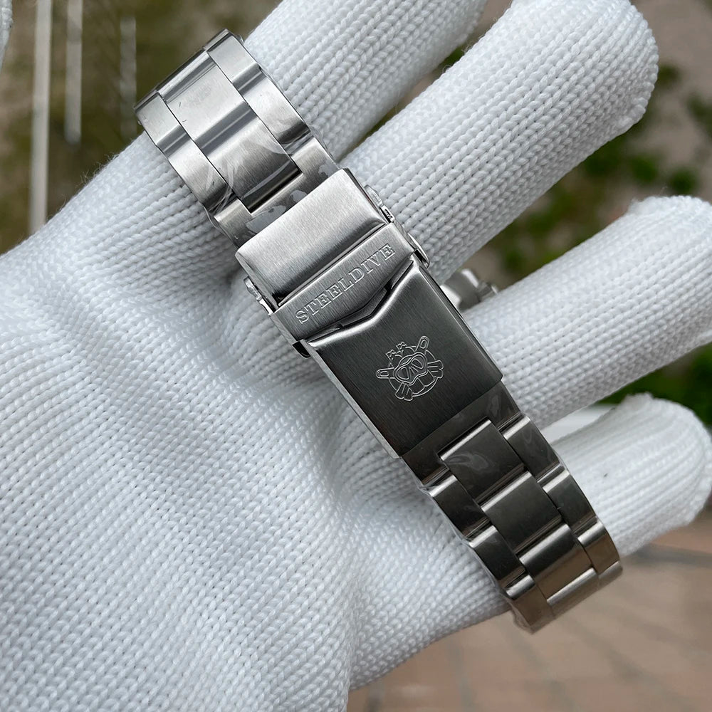 STEELDIVE SD1953 Water Ghost Ceramic Bezel Sapphire Mirror Luminous NH35 Movement Dive 30Bar Waterproof Mechanical Watch