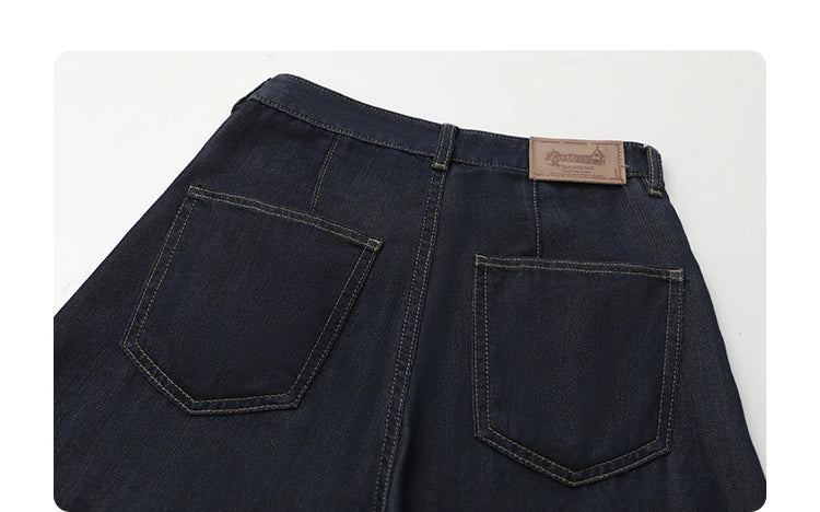 Women's High-Waist Wide Leg Denim Jeans | Relaxed Fit