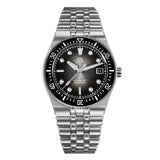 San Martin 40mm Enamel Spiral Dial Integrated Bracelet Men Diver Watch Miyota 9015 Automatic Mechanical Waterproof 200m SN0148