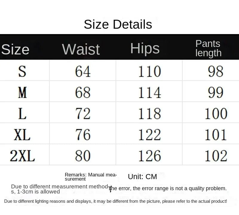 Retro Punk Relaxed Denim Pants