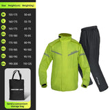 Motor Air Motorcycle Raincoat – 2-Piece Riding Suit