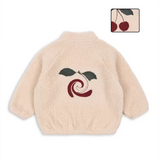 Kids' Sequin Lambswool Winter Jacket