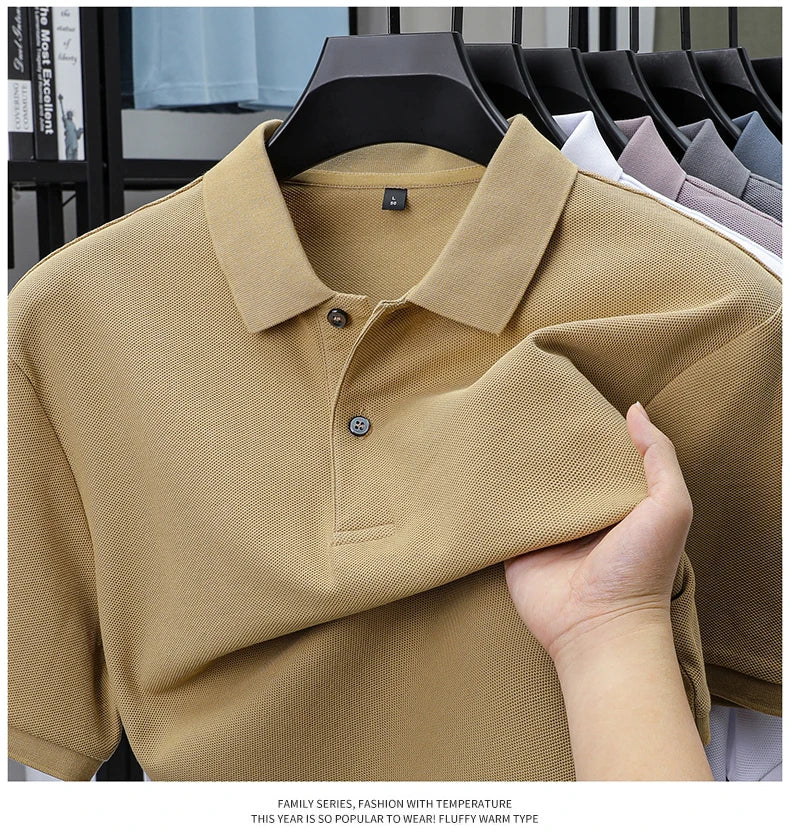 Premium 100% Cotton Polo Shirt for Men | Smart Casual