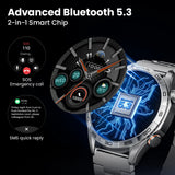 HAYLOU Solar 5 Smartwatch – AMOLED, Bluetooth Calling