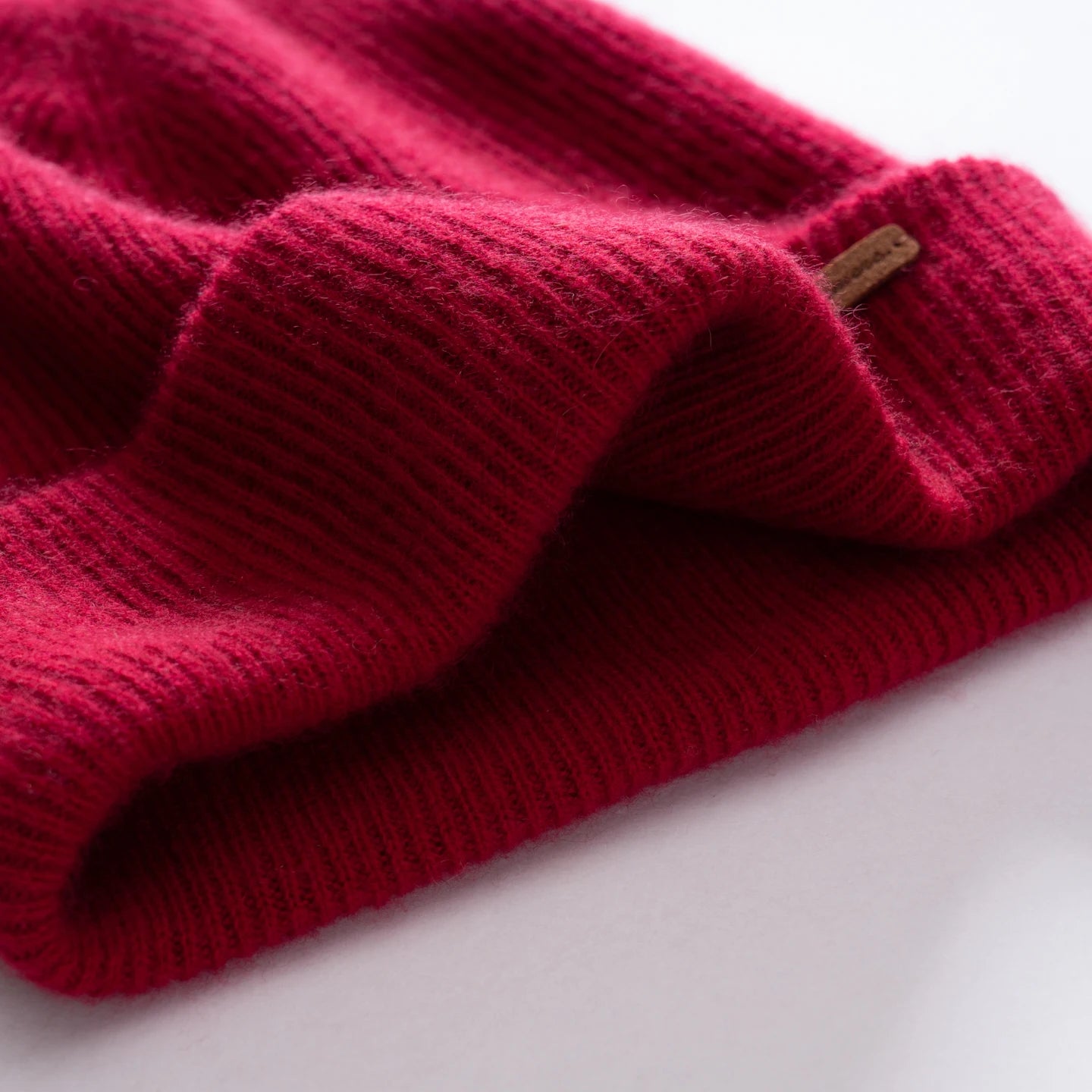 100% Cashmere Beanie Hat – Unisex Knit Winter Cap