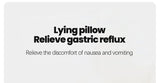 Ergonomic Memory Foam Waist Cushion Green Contoured Tummy Pillow Multi-Functional Support Pillow for Prone Sleep & Reading