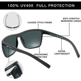 Zenottic Men's Polarized Sunglasses – UV400 TR90 Frame