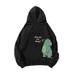Men’s Dinosaur Print Fleece Hoodie