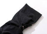 Harajuku Streetwear Zippered Cloak Hoodie