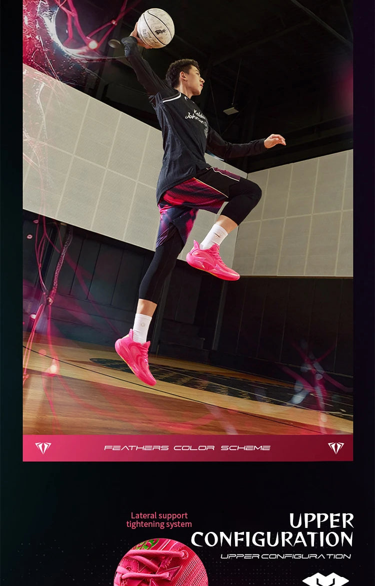 QIAODAN Duya 4.0 Basketball Shoes Summer 2026 Professional Men's Sports Shoes Anti Cushioning Support Sneakers QXA013253177