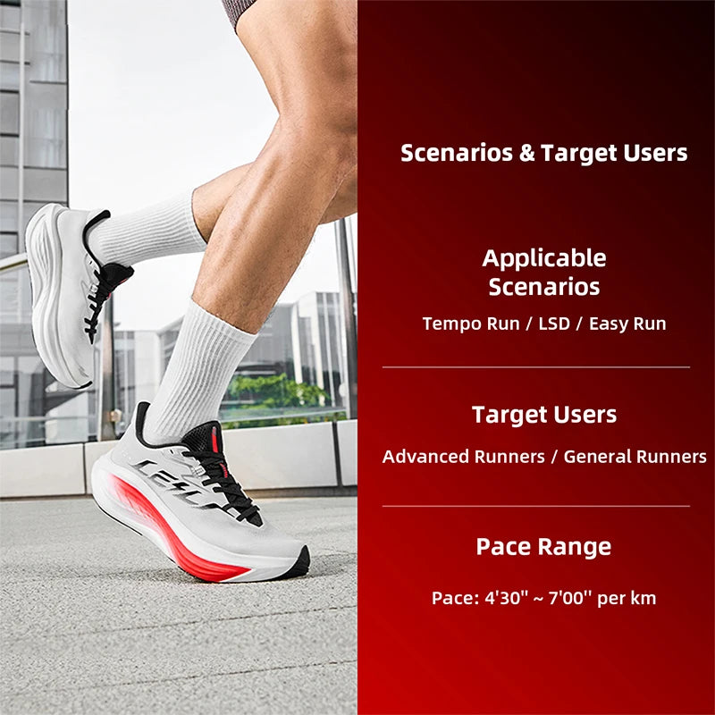 QIAODAN LEILI Men's Cushioned Running Shoes