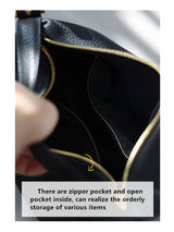 2024 Women Genuine Leather Luxury Handbags Small Size Versatile Cowhide Crossbody Bag Fashion Soft Messenger Purses