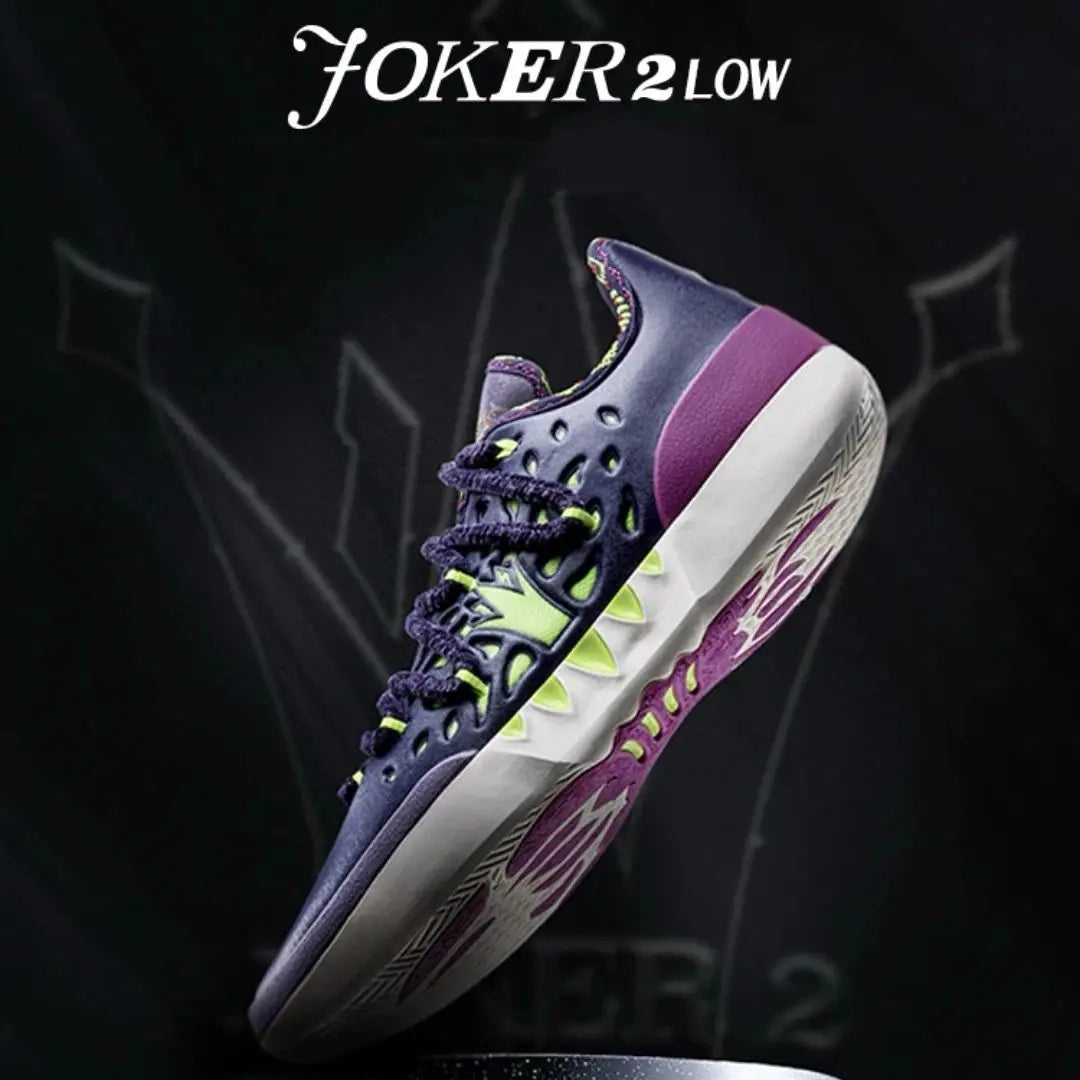 361 Degrees Joker 2 Low Men Basketball Shoes New Nikola Jokic Breathable Shock-Absorbing Wear-resistant Male Sneaker 672611110