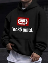 Men's Graphic Fleece Pullover Hoodie