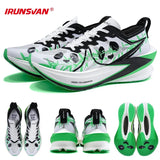IRUNSVAN T800 Carbon Plate Sports Shoes Professional Marathon Racing Running Shoes for Man Cushioning Trainers Outdoor Athletic