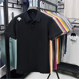 Men's Luxury Cotton Polo | Geometric Print Summer Shirt