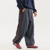 Men's Colorblock Wide-Leg Pants