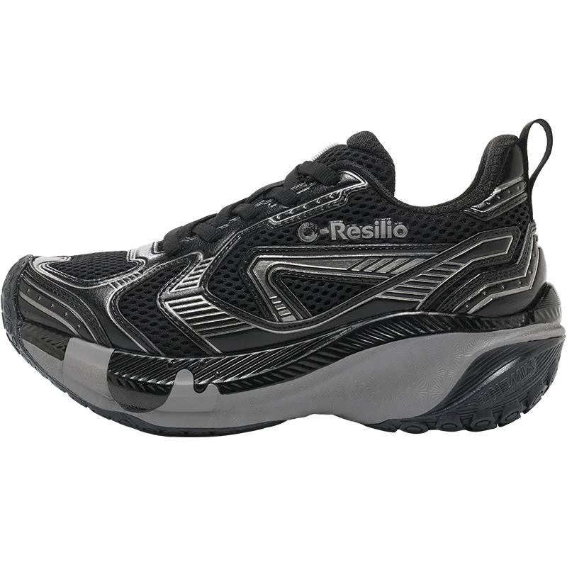 ONEMIX Retro Sport Shoes Round Toe Lace-Up Outdoor Function Low-Top Running Shoes Unisex Comfortable Cushion Jogging Sneakers
