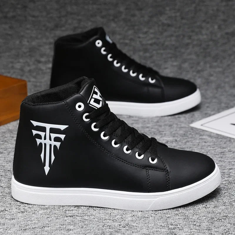 Men's High-Top Vulcanized Sneakers
