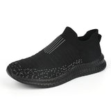 Men's Slip-On Casual Sneakers — Breathable Mesh, Lightweight, Anti-Slip